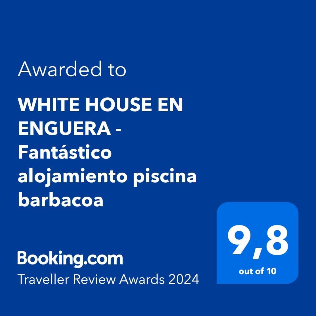 White House En Enguera - Fantastica Casa Con Jacuzzi Piscina Y Barbacoa Lägenhet Exteriör bild